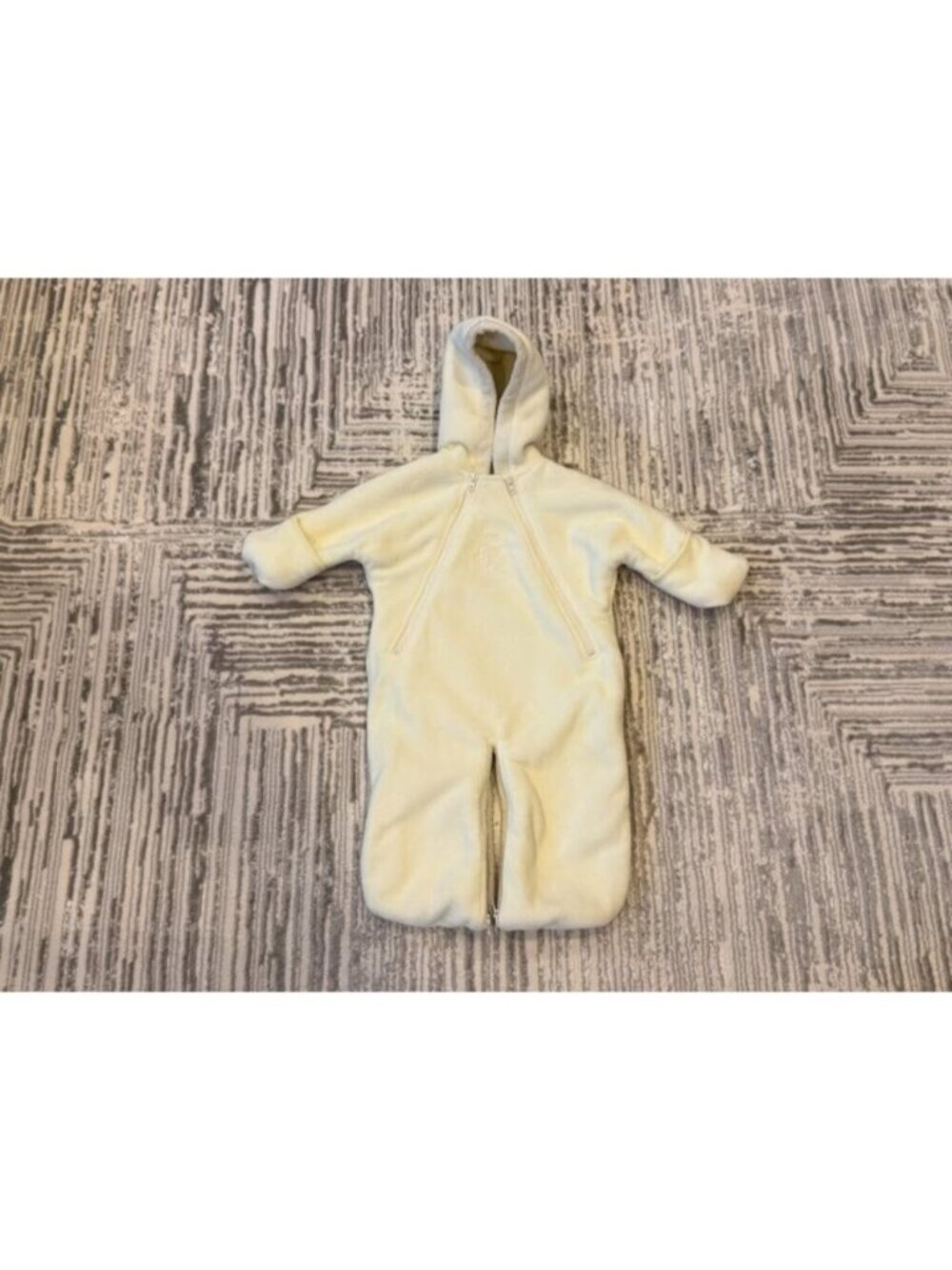 Ralph Lauren Infant size 6 months cream Thick Warm Sherpa Bunting coat MSRP $125